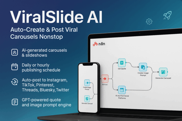 ViralSlide AI - n8n Automation